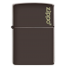 ISQUEIRO ZIPPO BROWN CLASSIC LOGO